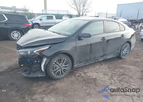 2022 Kia Forte Gt-Line from USA, damaged, VIN 3KPF54ADXNE490918